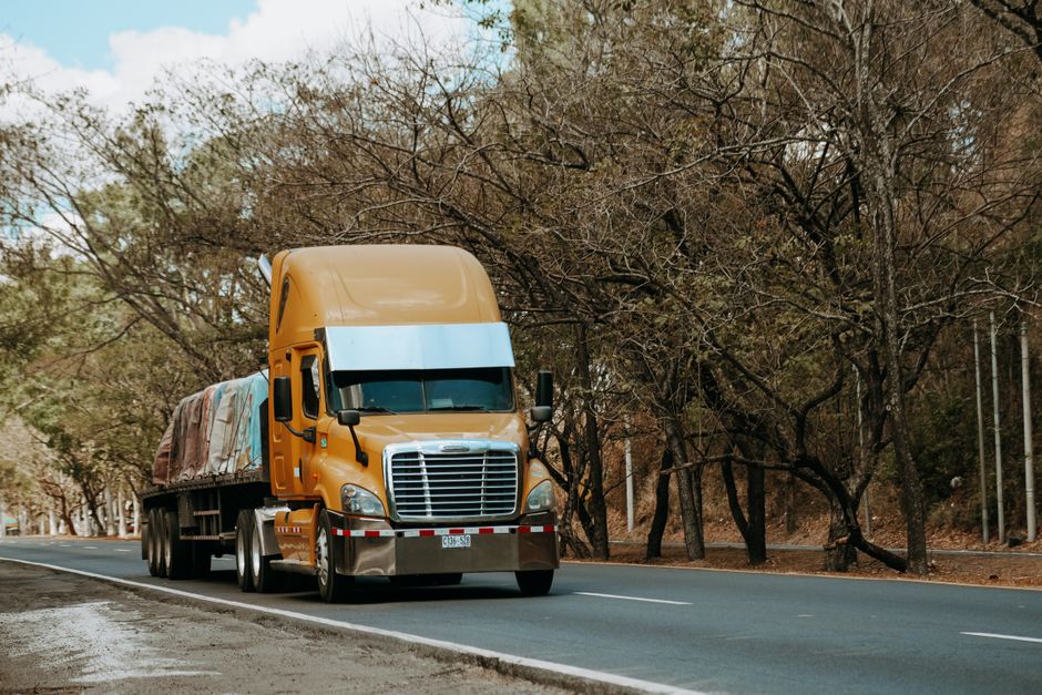 cargo truck highway